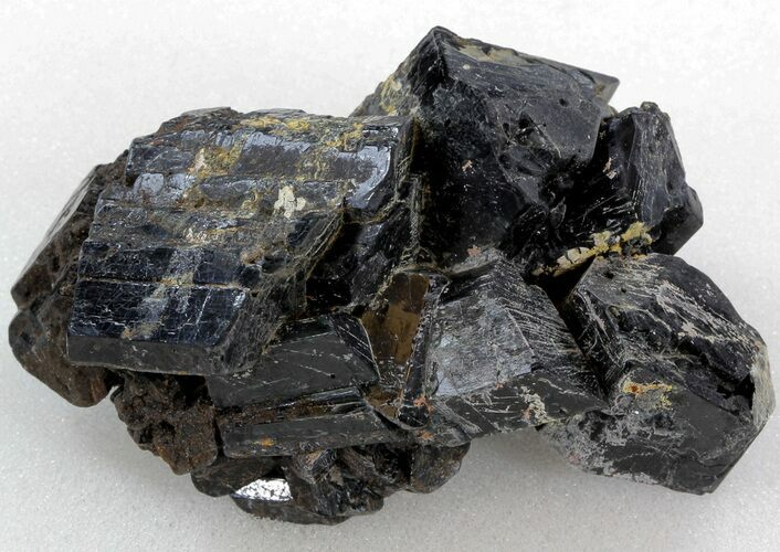 Fluoro-Magnesiokatophorite crystal cluster - Ontario, CA #37807